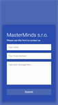 Mobile Screenshot of masterminds.sk